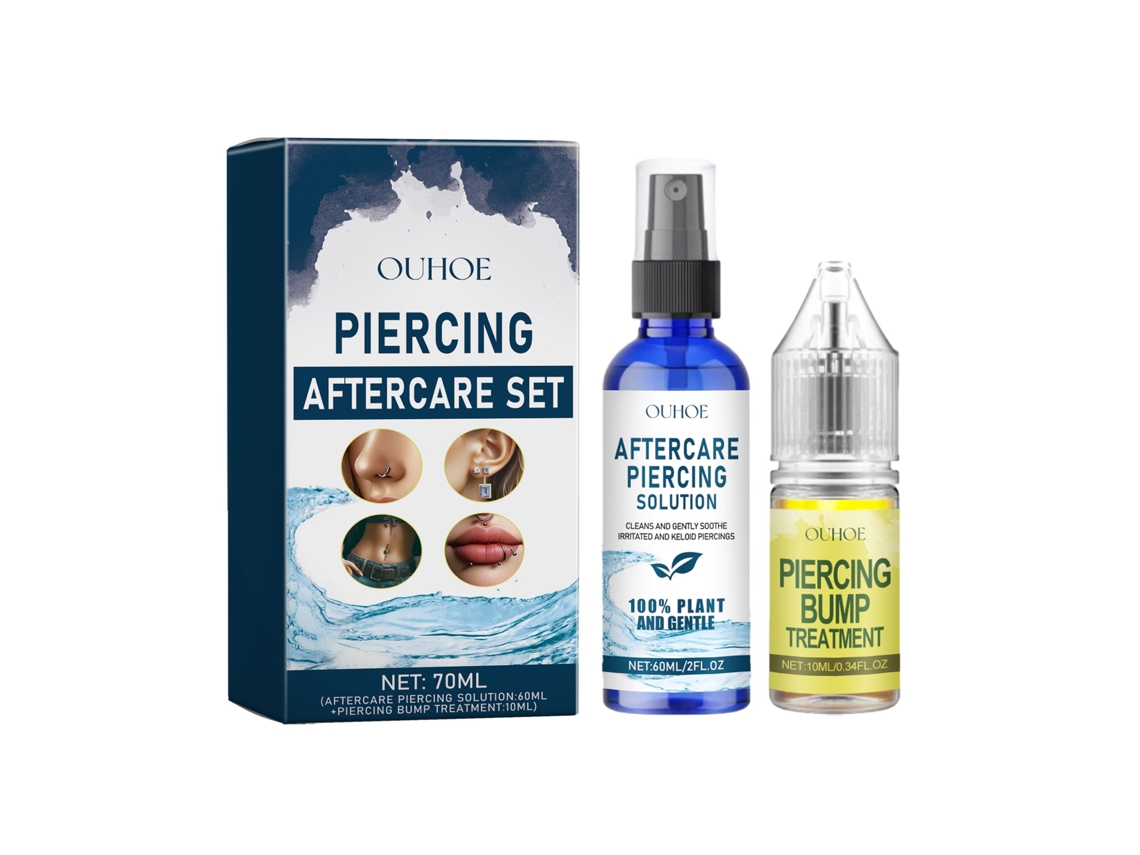 Kit De Cuidado Para Piercing Worten Alta Qualidade
