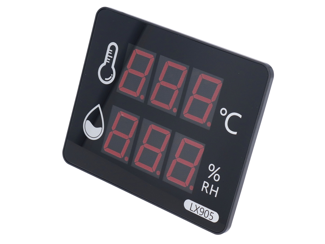 Indicador De Temperatura E Umidade: Termômetro Higrômetro Digital Multifuncional