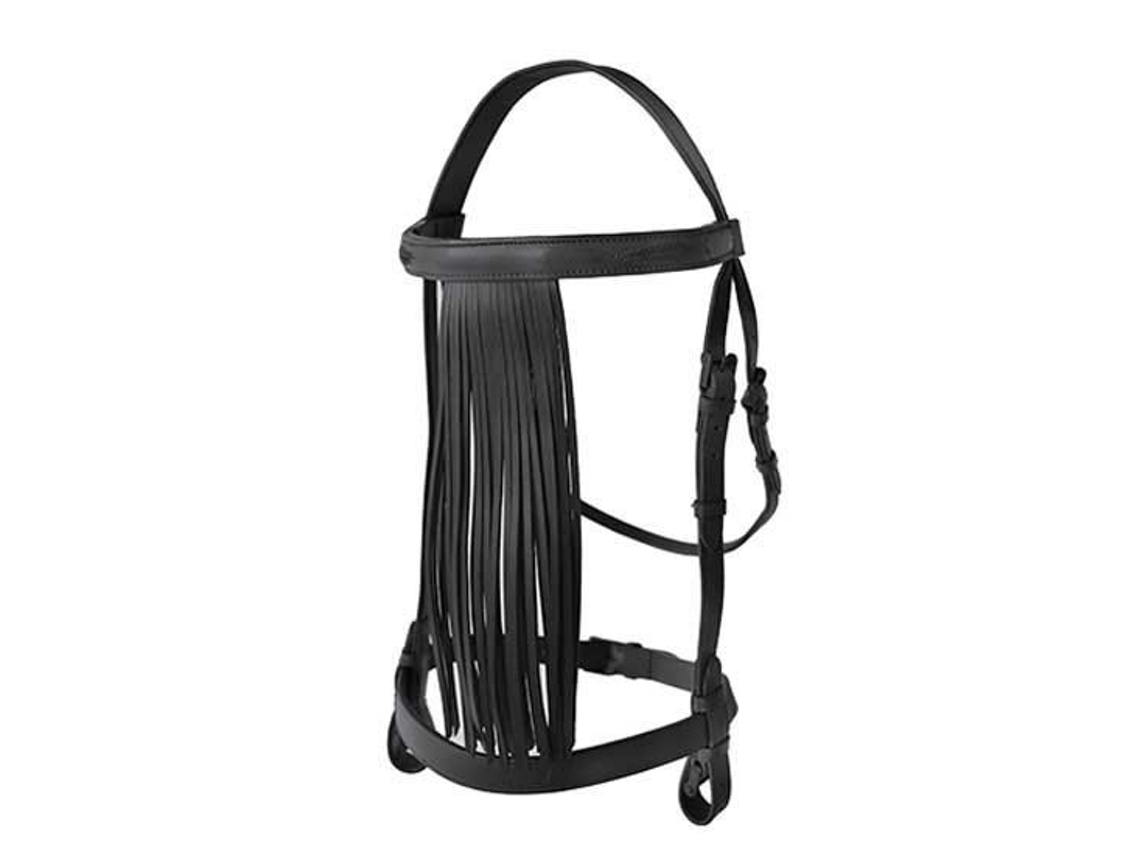 Throatlatch Freio Ocidental Eco Preto Fullhispano Hipica