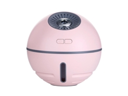Umidificador Compacto com Ventilador e Lâmpada Rosa NORTHIX