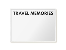 Magnetic Board For Wall Travel Memories For The Bedroom Espelharte (70x50 Cm)