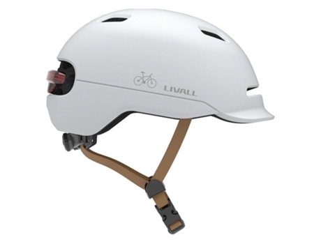 Casco Livall c20 Blanco Talla Laccs