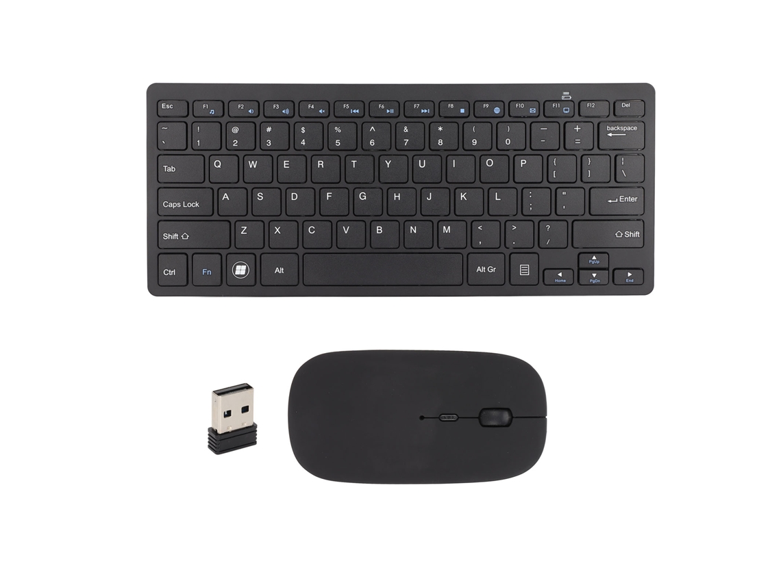 Combo De Teclado E Mouse Sem Fio 2.4g