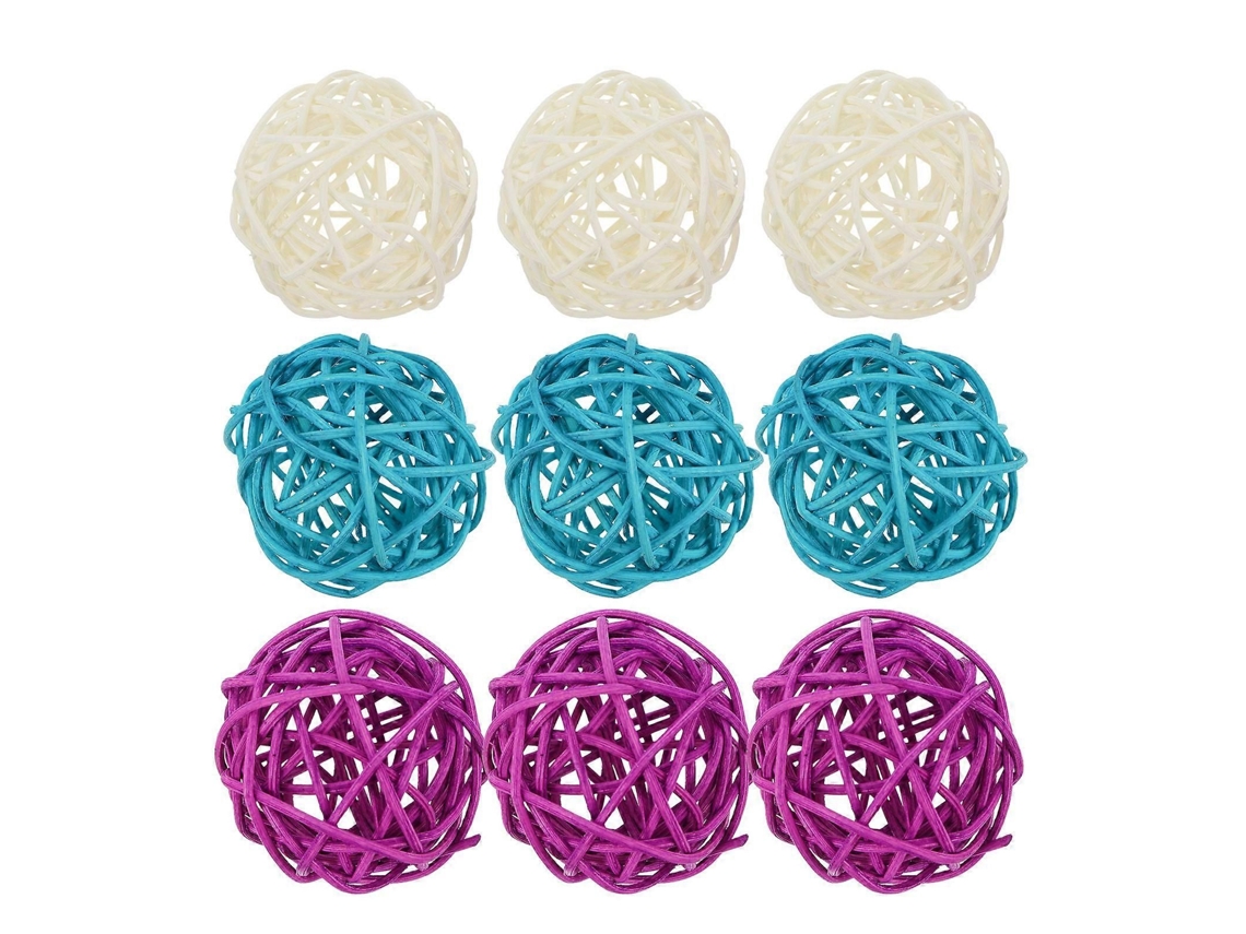Bolas De Rattan Para Decoração De Festas