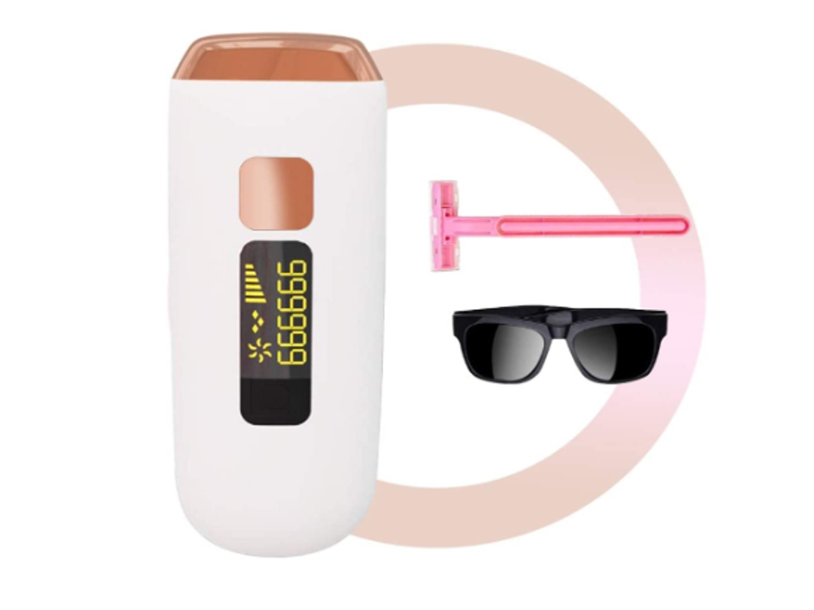Depiladora a Laser YIZHOOD Dlp150 Rosa