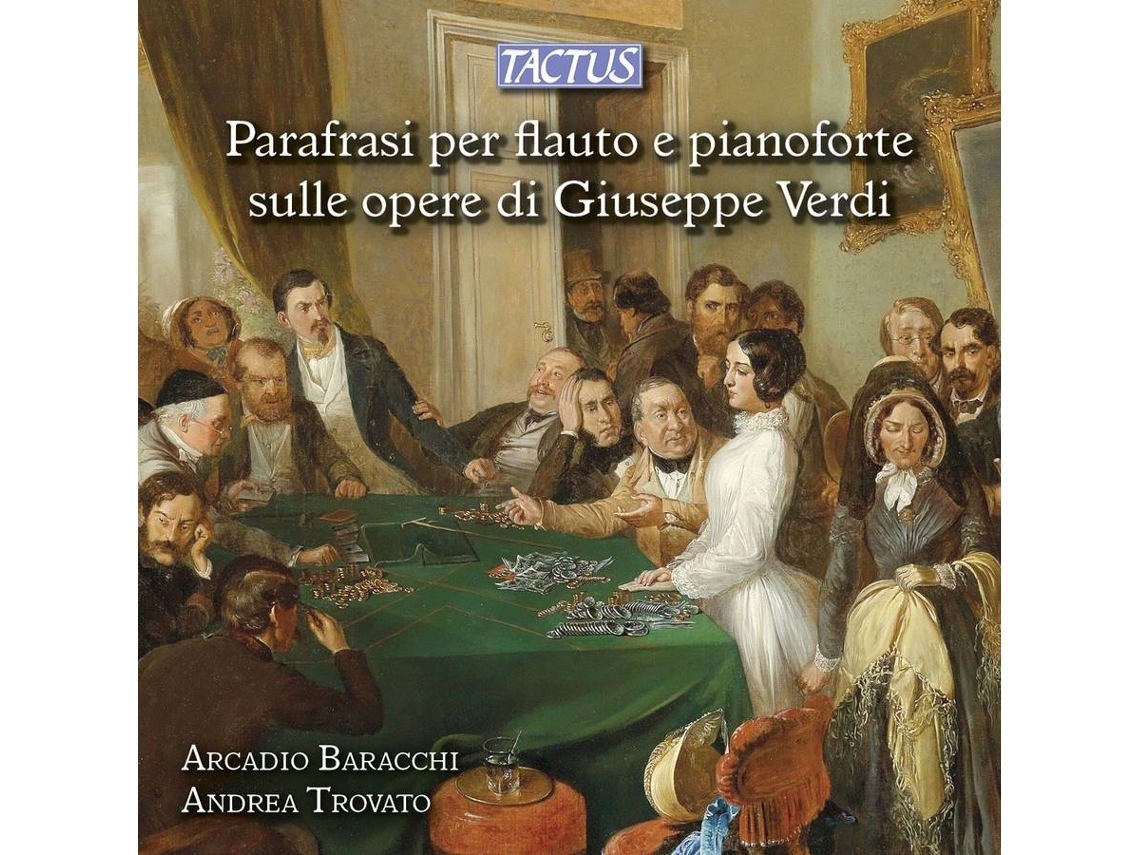 CD Baracchi,Arcadio/Trovato,Andrea - Paraphrasen nach Giuseppe Verdi für Flöte und Klav (1CD)