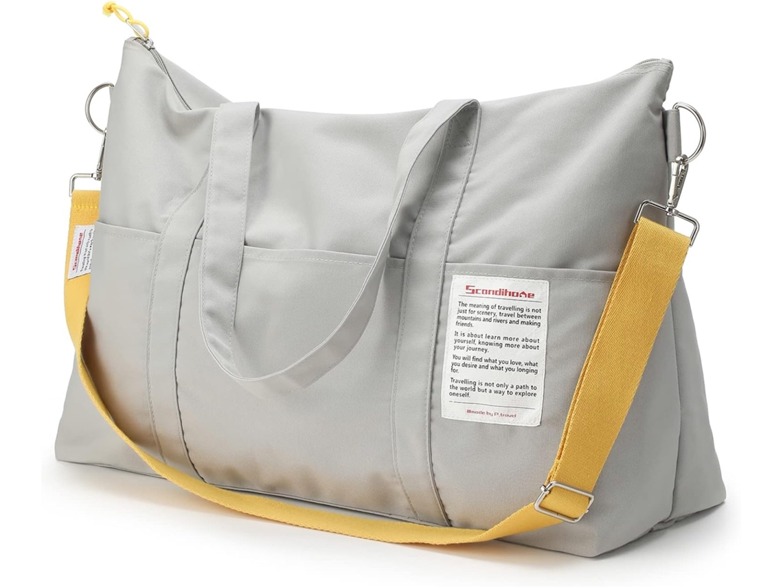 Mala de Viagem Feminina, Bolsa Ginástica Grande e Impermeável, para Viagens Curtas Fim Semana, Maternidade. AQUAFORGE