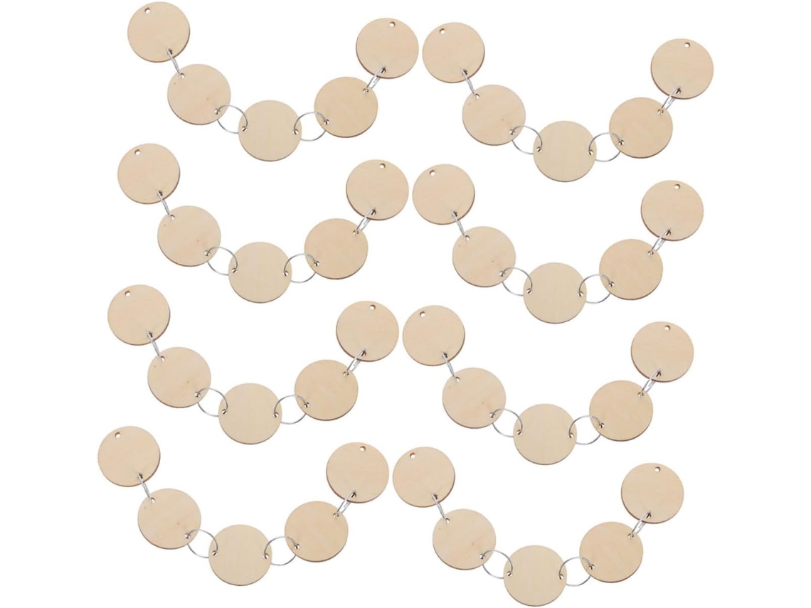 200 de Madeira 30mm com para Decoração Calendários e 50 CHABERLU