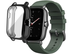 Película de Ecrã Gts Protetora Antiarranhões Protetoras para Amazfit Gts 2E/Gts 2 HONGWE. Pele Sintética