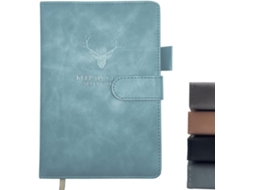 Caderno Pautado A5, Caderno De Couro Super Grosso, Caderno De Negócios, Capa Dura, Cadernos Executivos Com 360 Páginas Brilvibera