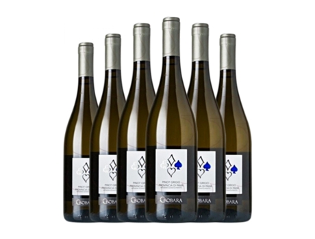 Vinho branco CROBARA di Pavia Pinot Cinza Veneto Jovem (0.75 L - 6 Unidades)
