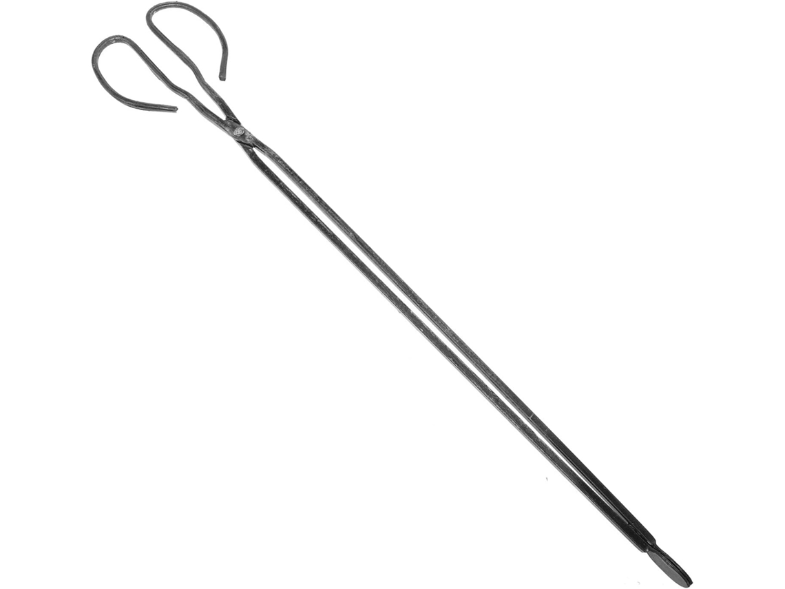 Pinça Para Churrasco Mikikit De 60cm Comprimento, Em Metal Antiderrapante, Para Fácil Manuseio Em Churrasqueiras E