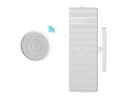 Controle Remoto Inteligente De Parede Com Botão De Acionamento Por Dedo, Sem Fios, Alcance De 20 Metros Por Radiofrequência (rf)