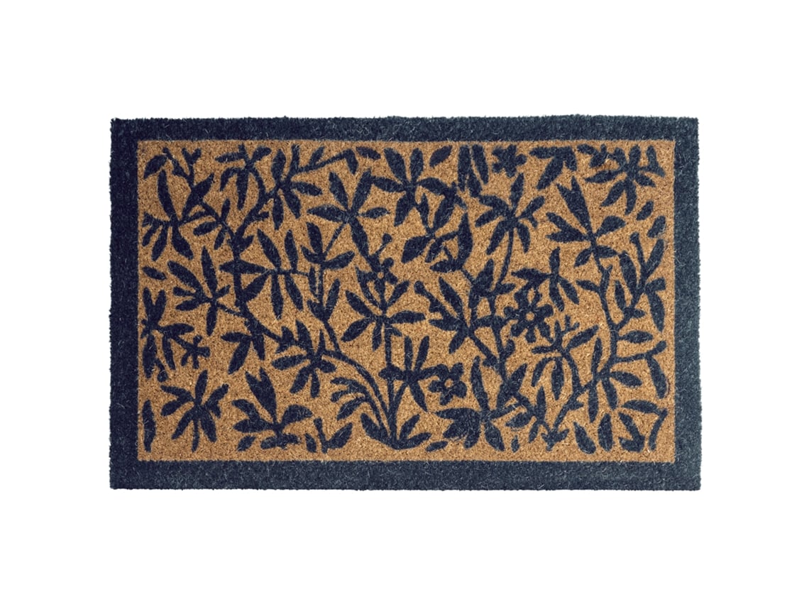 Felpudo Beliani Nunivak De Fibra De Coco Natural 50x80