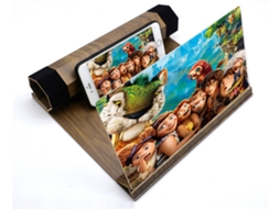 Amplificar de Ecrã 3D WJS A60147 Castanho