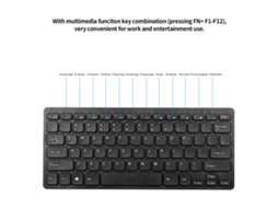Combo Teclado E Rato Sem Fio Km901 2.4g