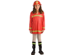 Fato de Menina DISFRAZZES Bombeira Vermelho (Tam: 3 a 5 anos)