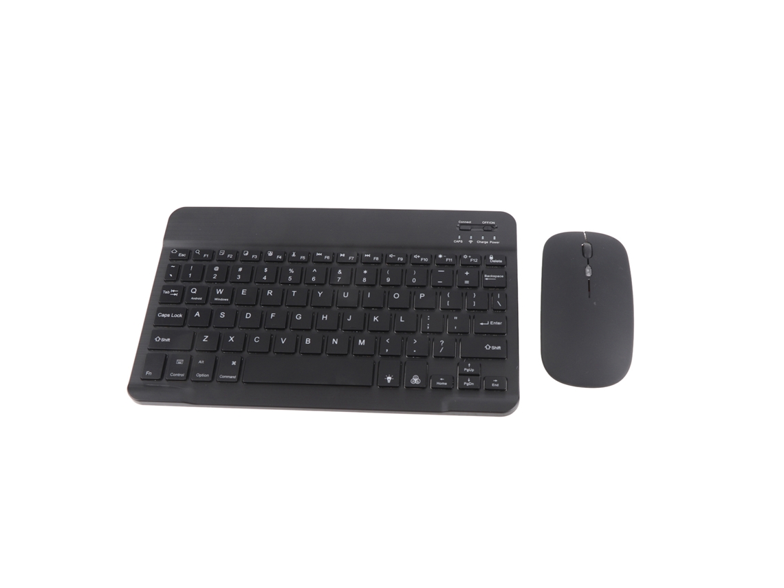 Teclado Bluetooth (sem Fio Com Iluminação) Para Tablet Laptop Ipad De 10 Polegadas, Iluminação De 7 Cores, Exclusivo Para O Sudeste Asiático