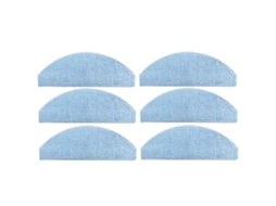 Conjunto de 6 Panos Limpeza para Aspirador Robô G2, Peça de Reposição, Acessórios de Limpeza Doméstica BRILVIBERA