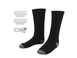 Meias Elétricas Aquecedoras 3 Marchas Inverno Preto | S/MARCA