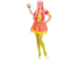 Fato de Candy Girl fúcsia para mulher