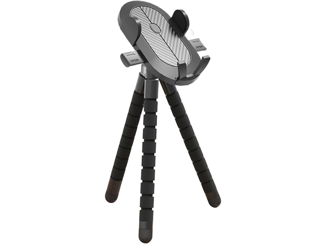 Suporte Para Smartphone Carrinhos De Bebê, Suporte Giratório De 360° Para Smartphone, Suporte Flexível E Sem Vibração