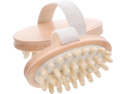 Conjunto De 2 Escovas De Massagem Capilar De Madeira - Esfoliantes E Relaxantes