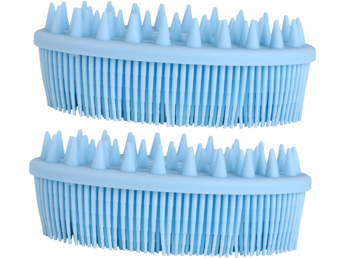 Conjunto De 2 Escovas Banho Didiseaon Para Esponja Manual, Escova De Silicone Para Limpeza Chuveiro
