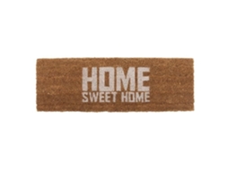 Home Cesta retangular de fibra de coco marrom