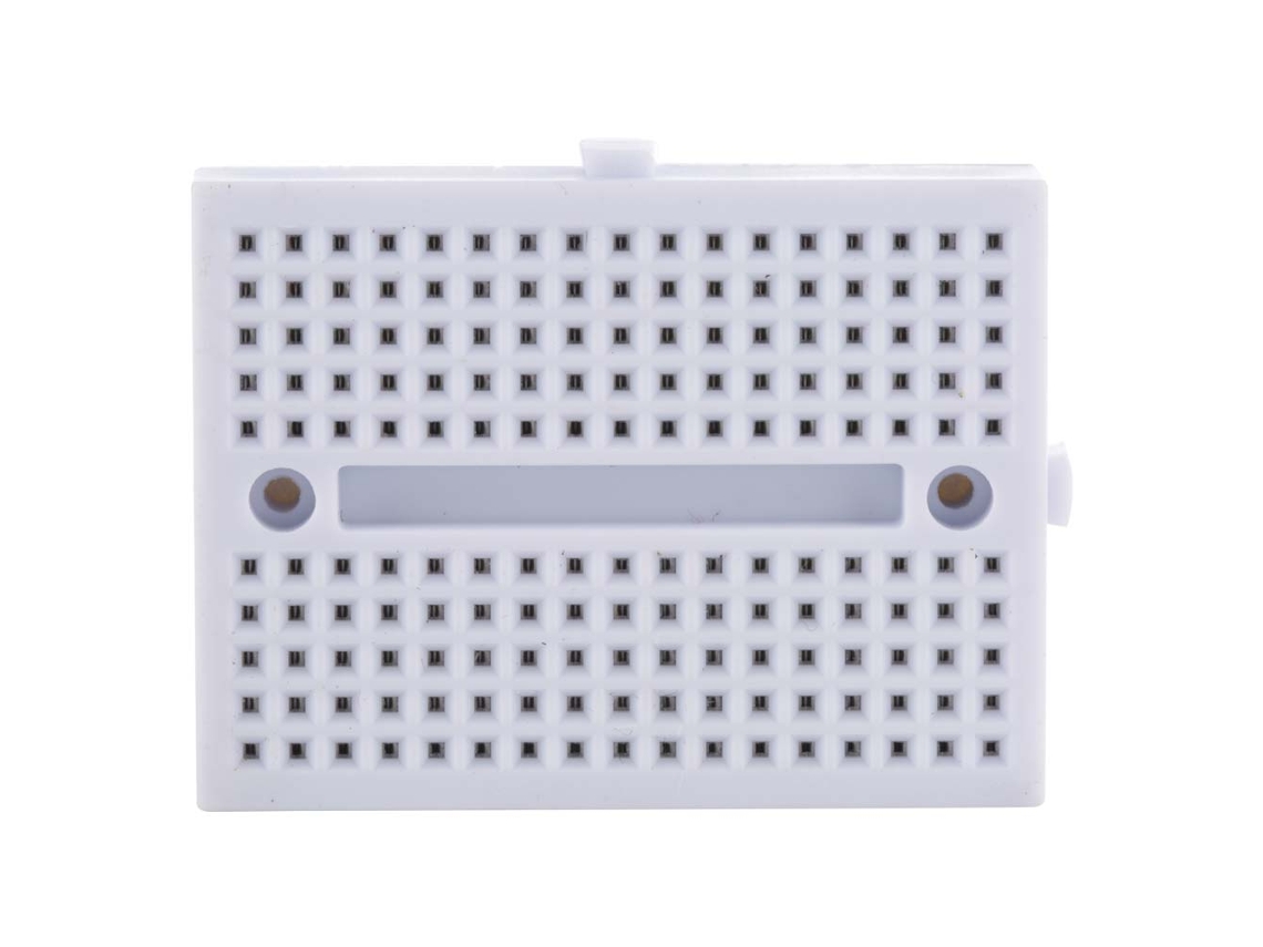 6 Peças De Protoboard Mini Sem Solda 170 Buracos Reutilizável Colorido (branco)