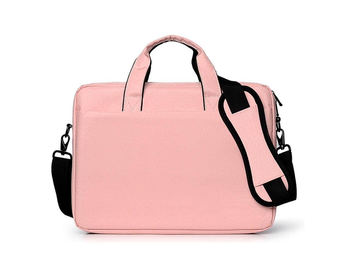 Bolsa Para Laptop Business Handheld à Prova Dágua Rosa Pérola Algodão Edição 15 Polegadas Yunzii