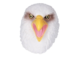 Primerox marionete de Mão de Águia Branca Lifelike Brinquedo Presente Aniversário para Contar Histórias