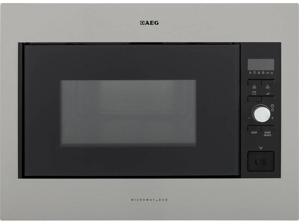 Micro-ondas Encastre AEG MCD2664 E-M (26 L - Com Grill - Inox)