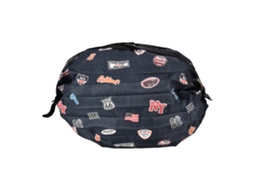 Mochilas de Compras Dobráveis Reutilizáveis Eco friendly para Compras e Viagens Azul Marinho