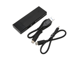 7.1 Canal Adaptador De Áudio Usb 2.0 Para 3.5mm Cartão De Som Mic Alto-falante Preto