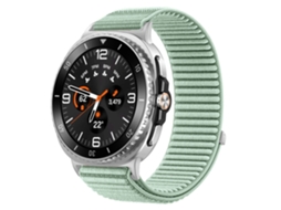 Pulseira Desportiva Em Nylon Compatível Com Samsung Galaxy Watch 9 40mm/44mm, Pulseira De Substituição Macia E Ajustável Azul Celeste Hexinyigjly
