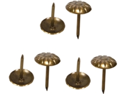 Conjunto Com 3 Tachinhas De Ferro Para Sofá, Estofamento Antigas,