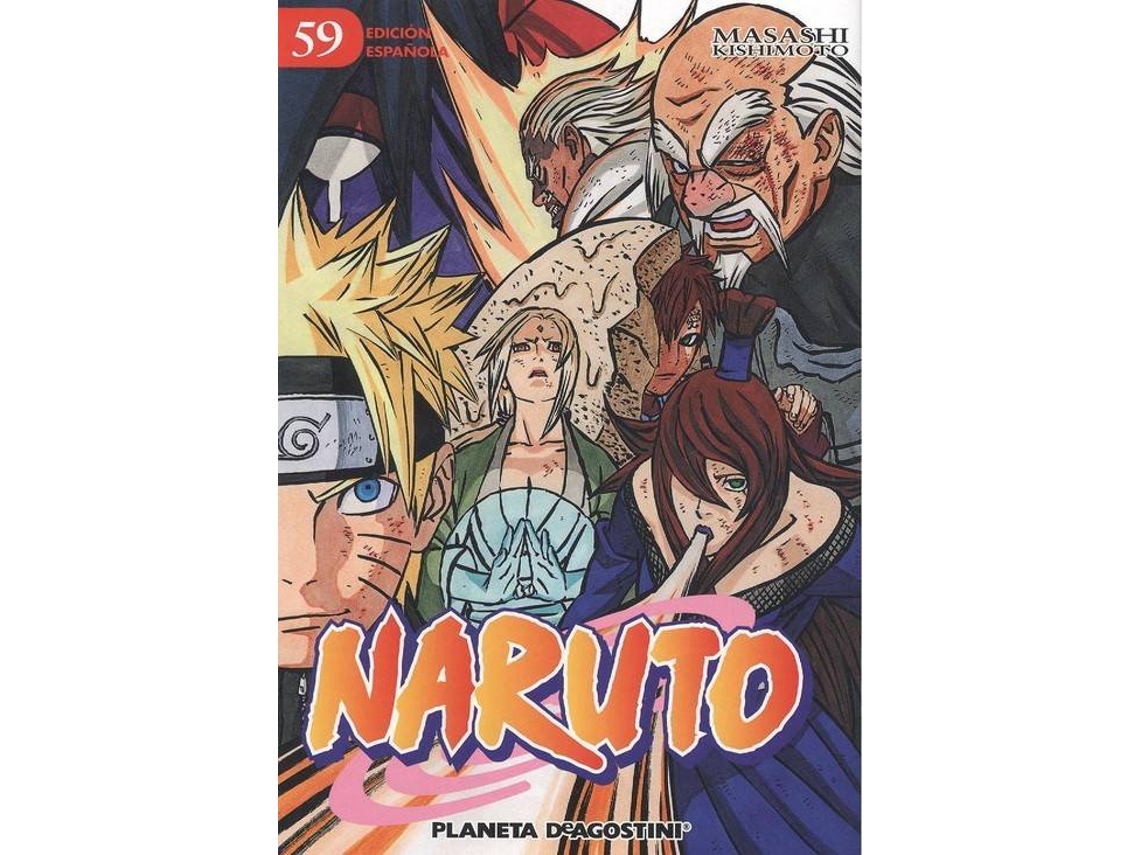 Livro Naruto de Masashi Kishimoto (Espanhol)