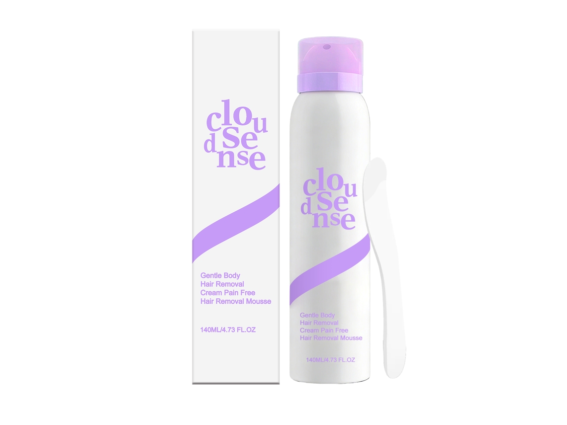 Mousse Suave Remoção Eficaz Cabelo