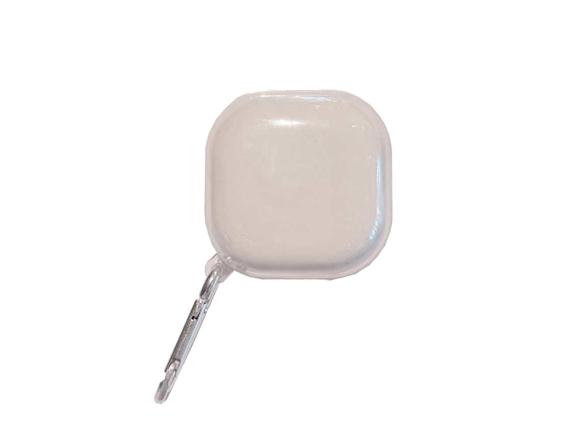Capa Protetora Halinuia Tpu Transparente Anti-queda Modelo Bg Live (compatível Galaxy Buds Live, Gancho Metálico)