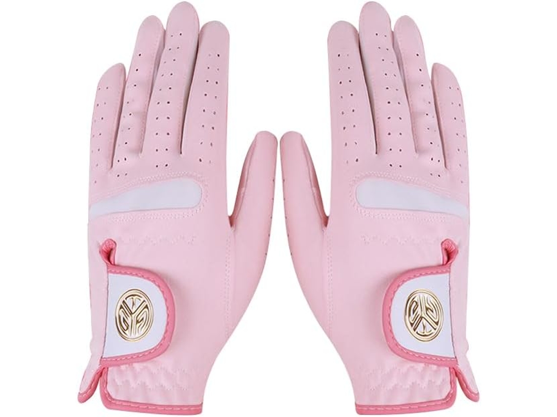 Luvas de Golfe Femininas, Resistentes a Lascas, Macias, Antiderrapantes com Proteção Solar S/MARCA
