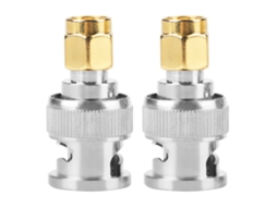 2 Adaptadores Conector Bnc Macho Para Sma Macho Para Pruebas