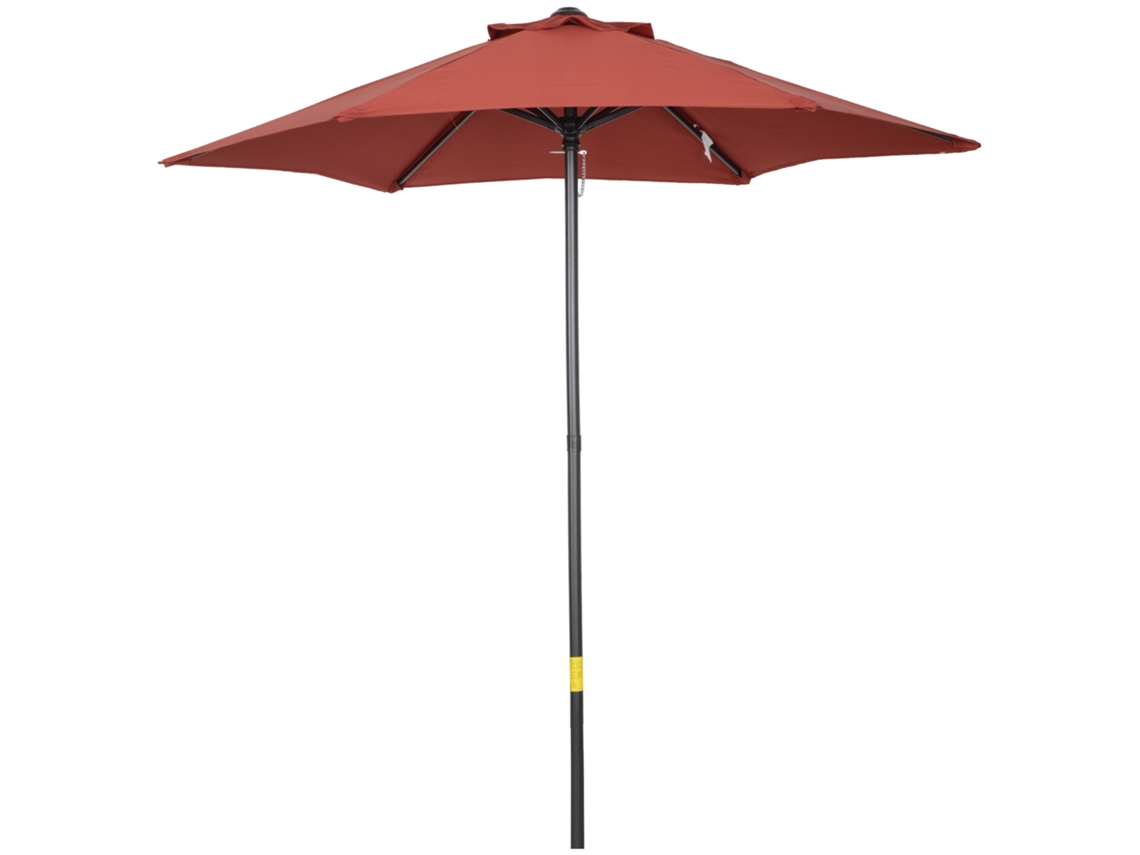 Guarda sol Ø196cm Giratório Inclinação Varanda Praia SINI TECH STORE