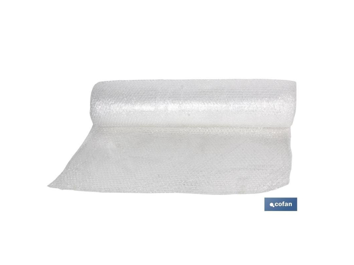 Rollo Plástico Burbuja 40 Gr/m2 Rollo 1 X 10 M Cofan