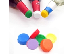 Rolhas De Silicone Para Vinho E Cerveja, Conjunto De 6 Peças, Redondas E De Borracha Macia. Ideais Para A Cozinha.