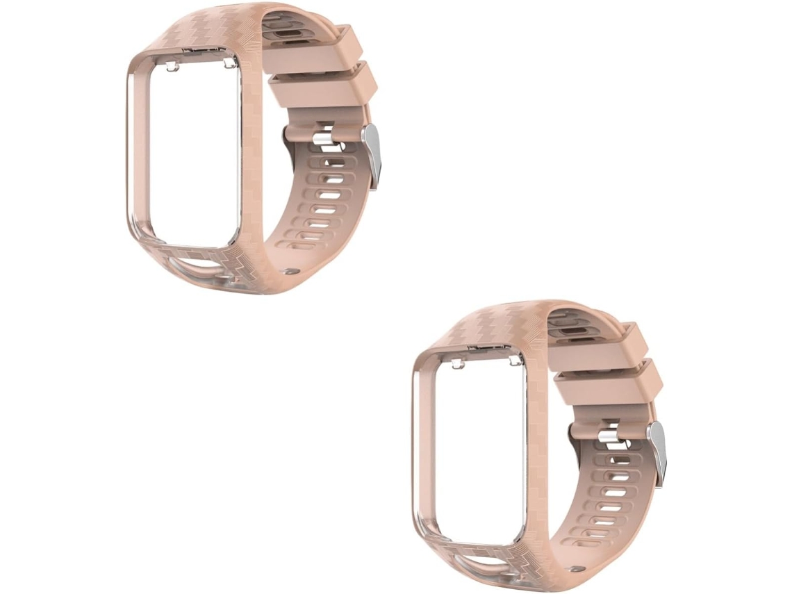2 Pulseiras De Silicone Para Relógio Inteligente, Compatíveis Com