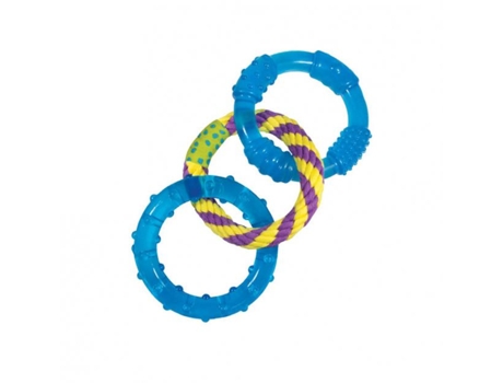 Brinquedo de Mastigar Não Tóxico Orka Triple Links