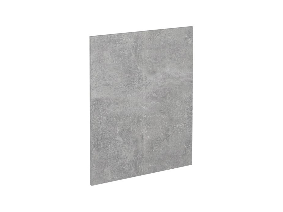 Frente de Cozinha R line VICCO medindo 59.2x71.3cm para móvel baixo, concreto