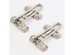 Conjunto De 2 Cadeados Segurança Para Portas, Correntes, Fechaduras Aço Janelas, Portas Entrada.