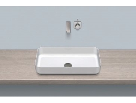 Lavatório ALAPE SB.SR650, retangular L: 599mm A: 118mm D: 349mm, 3507500000, branco,